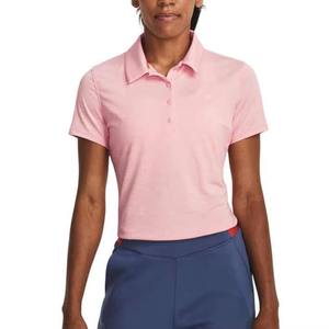 Camiseta Polo Rosa Claro para Mujer, Algodón Suave, Cómoda, Manga Corta, Informal, Transpirable, Cuello Clásico, para Uso Diario - Product Image 6