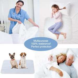 Protecteur <span class=keywords><strong>de</strong></span> matelas personnalisé lavable, silencieux, antidérapant, en coton éponge, imperméable, housse <span class=keywords><strong>de</strong></span> matelas imperméable - Product Image 4