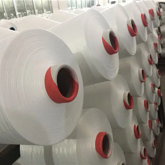 Bioserica dönemi Shuyuan T shirt iplik dty örgü için 100/144 sim aa sınıf polyester iplik
