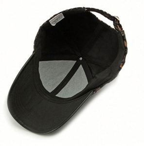 Casquette de baseball personnalisée pour hommes et femmes, printemps-automne, avec estampage à chaud, visière rigide, protection solaire extérieure, style hip-hop - Product Image 5