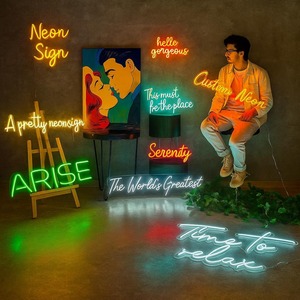 Insegna al Neon Personalizzata con Logo Aziendale, Design LED da Parete per Pubblicità e Uso Automobilistico, Migliora il Tuo Negozio - Product Image 1