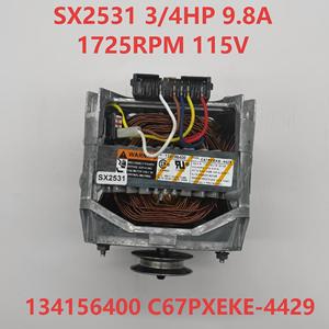 Moteur d'entraînement pour lave-linge Frigidaire 134156400 131761200 131761300 134182300 115V Électrique Économe en énergie Gris argenté - Product Image 5