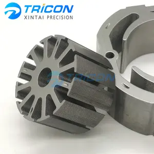 Manufacture Of Custom Motor Core Parts Laminated Stamped Steel Wind Turbine Rotor And Stator Cores