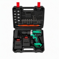 Perceuse à percussion 21V Lithium-Ion, kit d'outils électriques domestiques, perceuse électrique, tournevis électrique, perforateur, outils de quincaillerie
