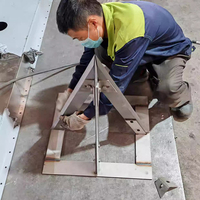 Lames personnalisées pour machine d'emballage automatique de sacs tissés à l'aiguille croisée, couteau pour machine de déchirage et de déballage de sacs