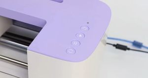 Plotter de corte pequeño de escritorio de buena calidad al <span class=keywords><strong>mejor</strong></span> <span class=keywords><strong>precio</strong></span>, 305mm de ancho de corte, 330mm de ancho de alimentación de papel, cortador doble A3 especialmente cortado - Product Image 3