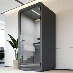 Cabinas Telefónicas Acústicas de Tamaño Pequeño <span class=keywords><strong>para</strong></span> Oficina, Fabricante en China, Cabinas Telefónicas <span class=keywords><strong>para</strong></span> Llamadas Telefónicas, Precio de Distribuidor - Product Image 2