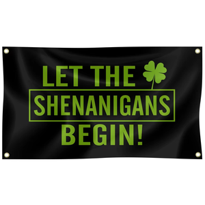 Laat De Shenanigans 3X5 Ft Zijn Voor Kamer College Slaapzaal Slaapkamer Woonkamer Wandtapijt Decor - Product Image 1