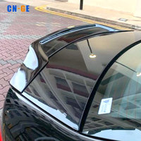 Extension de spoiler arrière en plastique ABS noir brillant pour Toyota Mark X REIZ 2012-2018 R Style Wing Spoiler Accessoires