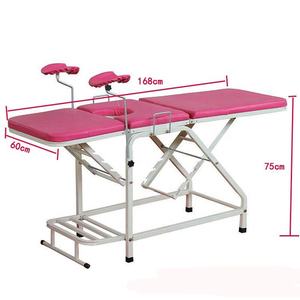 Tempat tidur ujian klinik ginekologi meja Obstetri Metal dengan garansi 1 tahun pengiriman <span class=keywords><strong>Gyno</strong></span> kursi ujian - Product Image 4