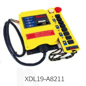 XDL19--8211 trên không cần cẩu điều khiển từ xa phổ công nghiệp đài phát thanh không dây điều khiển từ xa cho Cần cẩu