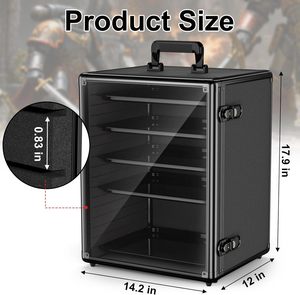 Estuche de Transporte para Miniaturas, Estuches de Exhibición de Gran Capacidad para Coleccionables - Product Image 2
