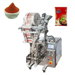 Automatic small 3 sided spice chilli powder sachets packing machine in bag powder spice packing machine price