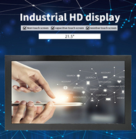 Personnalisation 21.5 pouces HDMI Moniteur LCD Moniteur IP65 TFT LCD Bouclier d'affichage Module d'écran tactile Capteur de température intégré Affichage compatible
