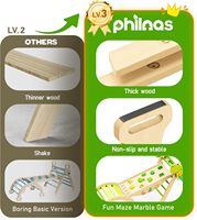 Mainan Panjat Segitiga 9-in-1 Montessori untuk Balita, Lipat, Kayu, Jungle Gym & Playground Indoor