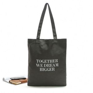 Wholesale Low Price Imaiwill Fashion Cotton <b>Canvas</b> Tote Bags Custom Pattern Printing Blank Letter Design Handled - Product Image 2