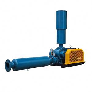 พัดลมแรงดันลบกำลังสูงแบบรูทส์โบลเวอร์สำหรับอุตสาหกรรมปูนซีเมนต์ การบำบัดน้ำเสีย และการขนส่งด้วยลม - Product Image 6