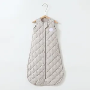 Weighted Wearable Blanket Sleeveless Sleeping Bag With Zipper For Baby