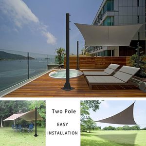 <span class=keywords><strong>Poteau</strong></span> de <span class=keywords><strong>Voile</strong></span> d'Ombrage et Mât d'Éclairage Élégant <span class=keywords><strong>pour</strong></span> Décoration Extérieure - Product Image 2