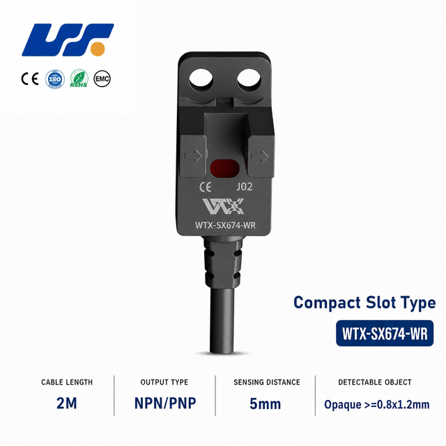 Slot Type Photoelectric Sensor Infrared Fork Optical Switch NPN Output Fast Response Object Detection Sensor for Equipment