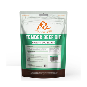 Pal's Delight Brand Dog Treats Textura suave y masticable Cubo de carne Comida para mascotas Snacks y golosinas para perros de alta proteína Tender Beef Bit - Product Image 6