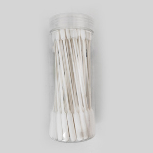 Bourgeons en papier à double tête écologiques de haute qualité <span class=keywords><strong>Coton</strong></span>-<span class=keywords><strong>tige</strong></span> long professionnel <span class=keywords><strong>réutilisable</strong></span> à prix d'usine pour la propreté - Product Image 2