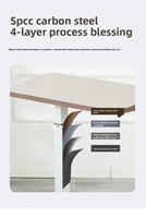 Bureau debout ergonomique moderne de qualité professionnelle en acier inoxydable, réglable en hauteur à double moteur, système anti-collision, moteur robuste