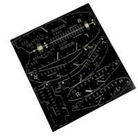 Placa de Circuito Impreso (PCB) de Una Sola Cara FR4 para Automóviles, Modelo Wenqi 01, para Faros Delanteros y Luces Traseras de Tipo Pasante, Circuitos LED, Bajo Costo de Mantenimiento