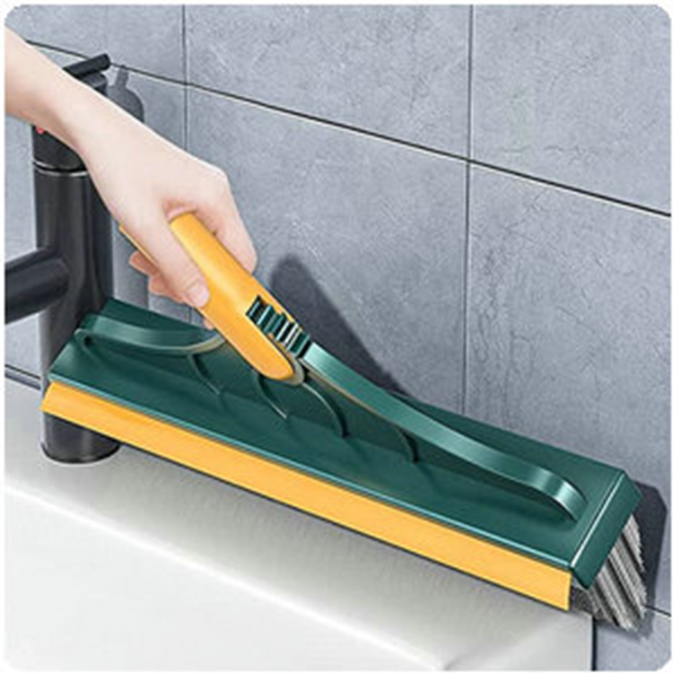 Household Metal Handheld Durable Floor Scrub Bathroom Cleaning Tools Rotary Toilet Brush Tile Cleaning · image 5