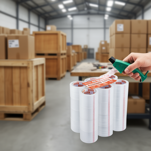 Vevor Clear Packing Tape 3 Inch 65 Yards 2.7 Mil Adhesive Carton Sealing - Product Image 2