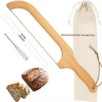 Couteau à pain dentelé en acier inoxydable de qualité supérieure avec manche en bois Technique polie Pain fait maison Couteaux de cuisine Cutter