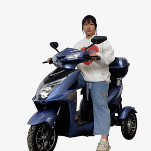 Motocicletas Eléctricas Trimoto, Triciclo Eléctrico, Bicicleta Eléctrica de 3 Ruedas, Pantalla LCD, 60V, 2 Asientos, Motocicletas de 3 Ruedas - Product Image 1