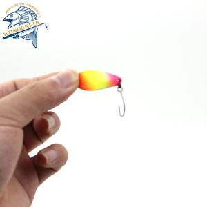 Esca Artificiale a Cucchiaino in Metallo Duro da 2g Colorata <span class=keywords><strong>per</strong></span> <span class=keywords><strong>Pesca</strong></span> <span class=keywords><strong>alla</strong></span> <span class=keywords><strong>Trota</strong></span> in Acqua Dolce - Product Image 2