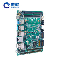 AIOT 3,5 "PC integrada SBC Intel Ultra 5 125H Ultra 7 155U 155H 2 * Lan 6COM 2 * DDR5 CAN X86 3,5 pulgadas placa base Industrial sin ventilador