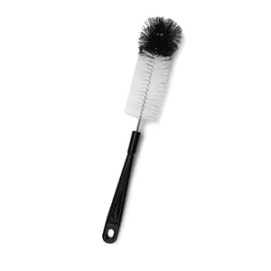 Sample Available bottle cleaner Long Steel Handled milk bottle brush High Quality cleaning cup brush