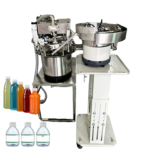Petite machine automatique de remplissage et de bouchage de gelée et d'<span class=keywords><strong>eau</strong></span> pour bureau, machine de remplissage de bouteilles <span class=keywords><strong>en</strong></span> verre pour boissons, remplisseuse et scelleuse - Product Image 5