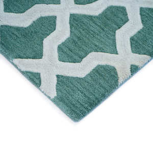 Premium Quality <b>Hand</b>-<b>Tufted</b> New Zealand Wool Carpet Custom Luxury Designer Handmade <b>Rug</b> with Fire-Resistant Properties - Product Image 2
