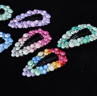 Accessoires mignons pour filles, pinces à cheveux en strass, accessoires pour cheveux BB, pinces à tresses, épingles à cheveux pour femmes, barrettes en gros