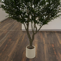 Großer Künstlicher Olivenbaum Hochrealistischer Grüner Kunstbaum für Innen- und Außendekoration