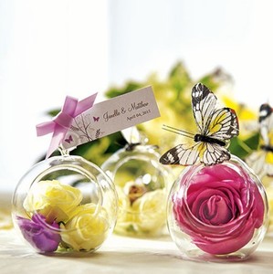 Segnaposto in Cristallo Bomboniere per Matrimonio Italiano MH-12509 - Product Image 1