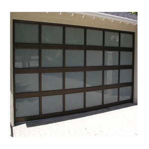 Sunnysky ประตูโรงรถอลูมิเนียมไร้กรอบกันน้ำ, ประตูบ้านวิลล่าออกแบบทันสมัย - Product Image 6