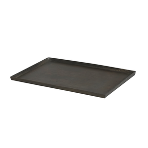 Modern Square Shaped <b>Black</b> <b>Serving</b> <b>Tray</b> Rose Gold Metal Food Platter Luxury Minimalist Kitchenware Drinks <b>Trays</b> - Product Image 1