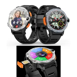 Android 8.1 système d'exploitation 4G LTE smartwatch PG999 accepter la carte sim GPS navigation santé sport fitness montre intelligente