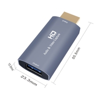 Nouvelles solutions vidéo Z51 USB femelle à mâle carte vidéo récepteur TV