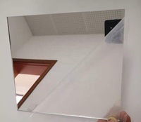 Épaisseur personnalisée 1220x2440 PMMA argent Rose or miroir feuille de plastique acrylique joli rose couleur-service de traitement de coupe