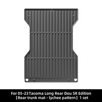 Tapis de coffre arrière et de hayon 3D en TPE imperméable, très vendu en 2025, facile à nettoyer, pour Tacoma 2005-2024