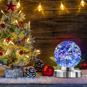 Guirlande lumineuse moderne blanche chaude éclairage intérieur boule veilleuse guirlande lumineuse led <span class=keywords><strong>lampe</strong></span> de table pour la décoration intérieure - Product Image 2