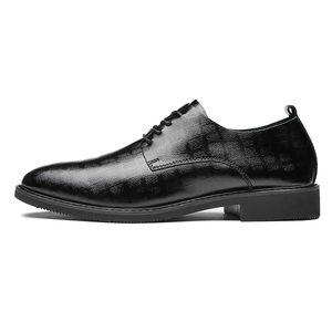 Mocassins de luxe pour hommes en cuir PU noir, chaussures de mariage, livraison directe, grandes tailles, chaussures de bureau pour l'automne - Product Image 6