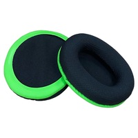 Pengganti Bantalan Telinga Kulit Protein untuk Headphone Over-Ear HYPERX Cloud Stinger, Bantalan Telinga Kain Mesh, Pelindung Telinga