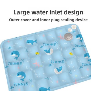Pet Cooling <b>Mat</b> Breathable Rectangle Summer Gadget Composite PVC Waterproof Easy Clean Scratch-Resistant Durable All Seasons - Product Image 4
